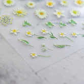 5D Nail Sticker - Daisy